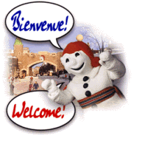 bienvenue bonhomme de neige